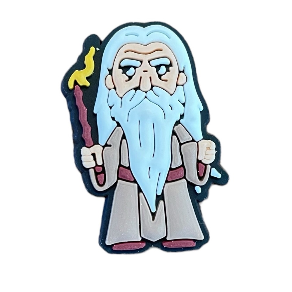 Lord of the Rings Saruman Croc Charm